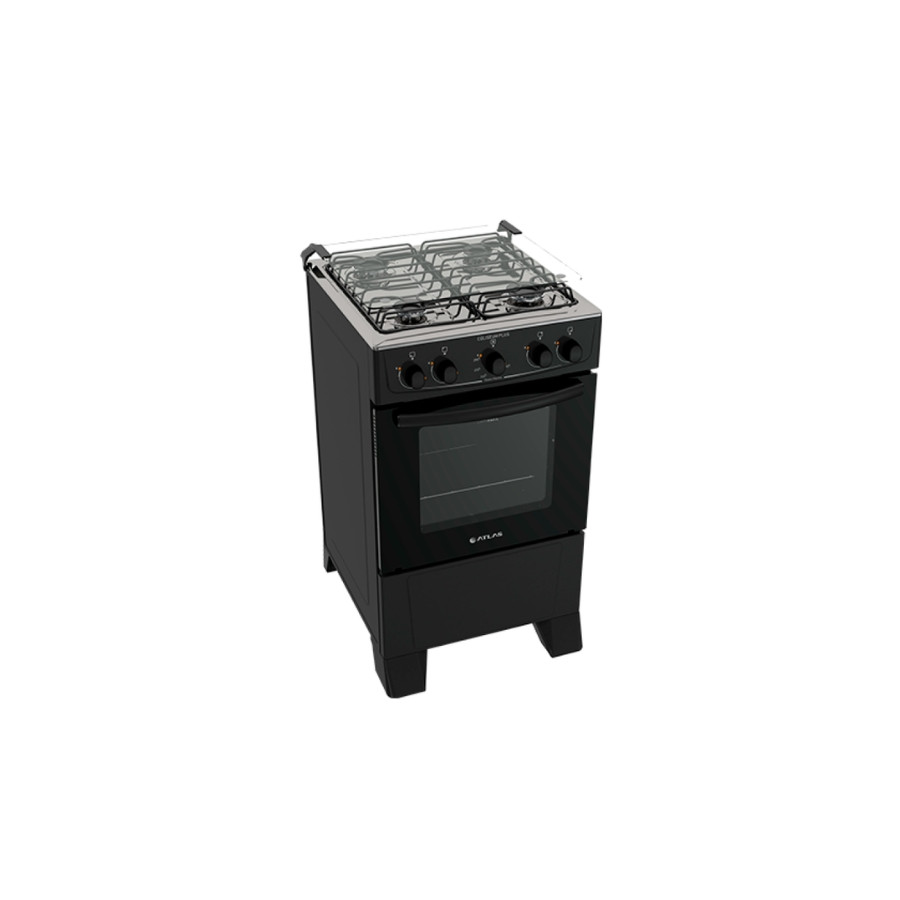 Cocina ATLAS 4H Coliseum Negra