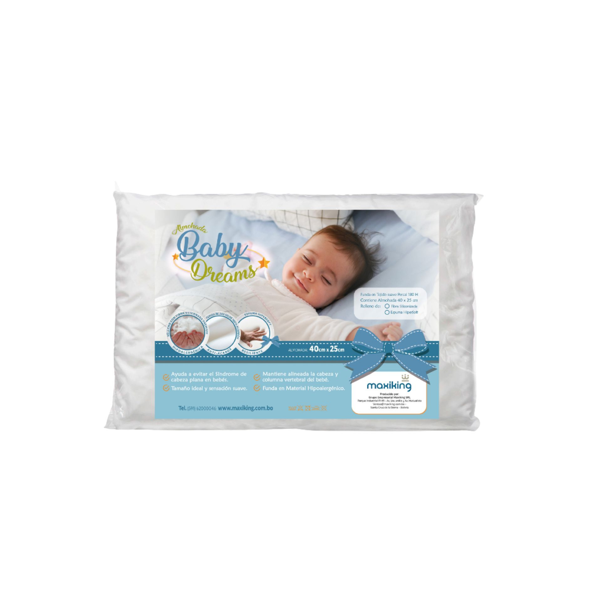 ALMOHADA MK BABY DREAM FIBRA