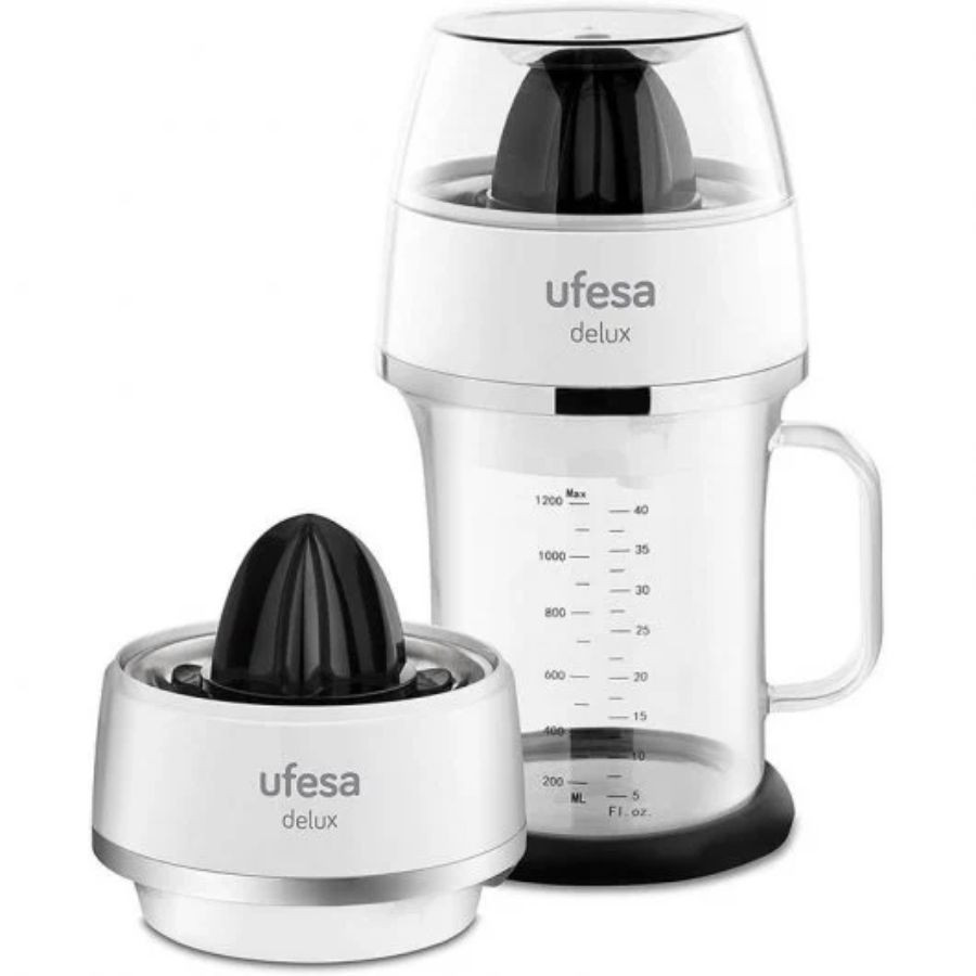 Exprimidor Jugo UFESA Ex4970 40W 1.2L Blanco Negro