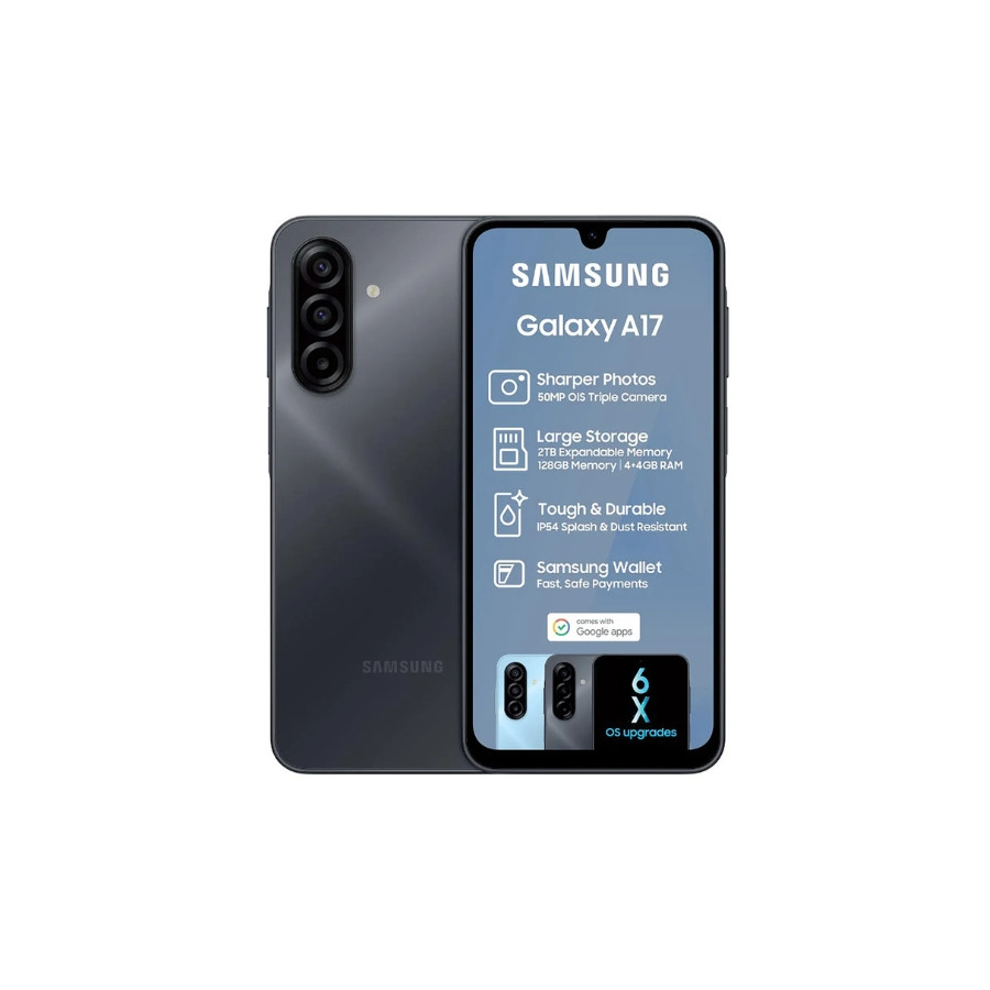 Celular SAMSUNG A17 Android 6Gb 128Gb 4G Negro