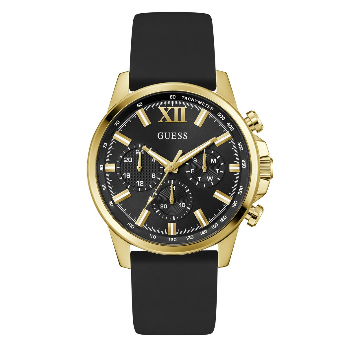 Reloj GUESS Man Multifunción Tono Dorado Y Negro  GW0913G2