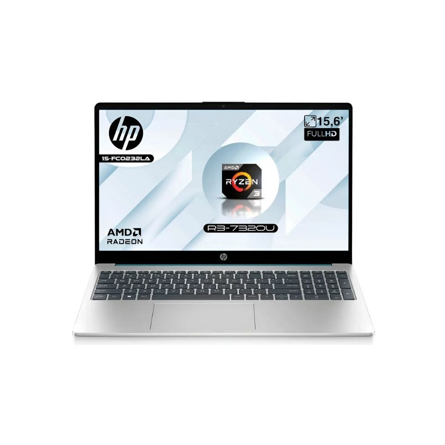 Laptop HP 15-Fc0232La Amd R3 7320U 8Gb 512Gb 15.6 Fhd Freedos Azul