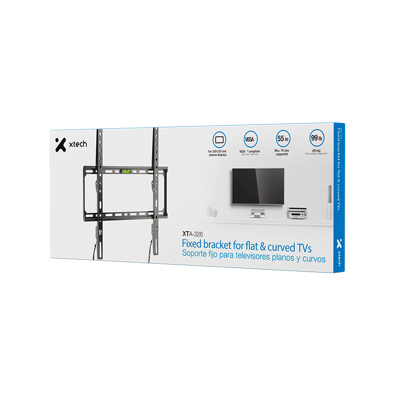 SOPORTE FIJO PARA LA TELEVISORES PLANOS Y CURVOS XTA-326