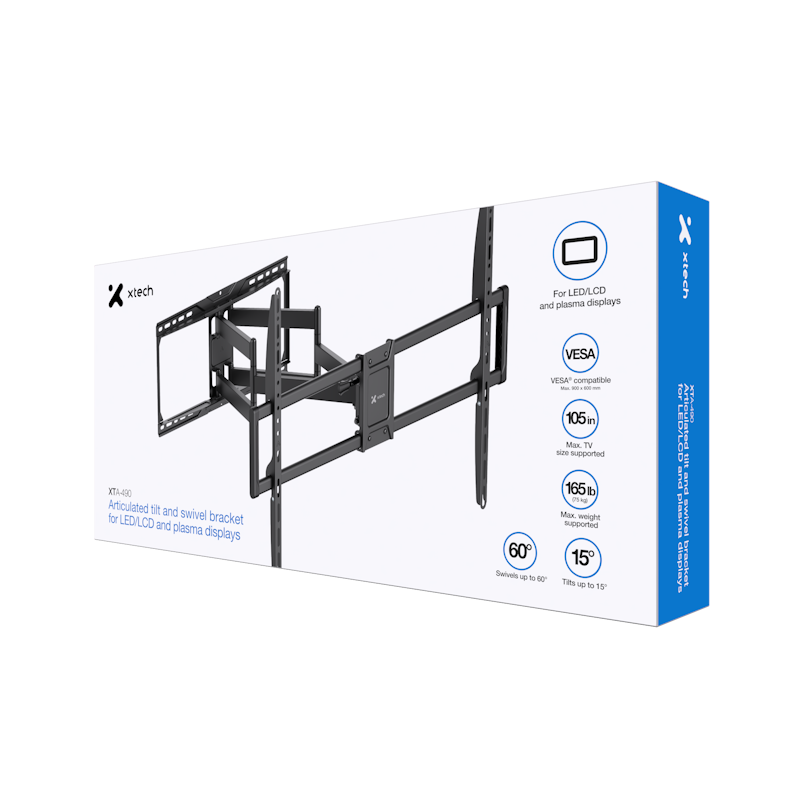 SOPORTE PARA TV CON INCLINACION Y GIRO DE 50 A 100 XTA-490