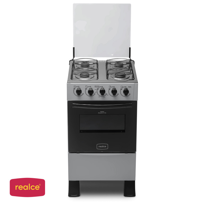Cocina a gas Realce Silver 4 Hornallas