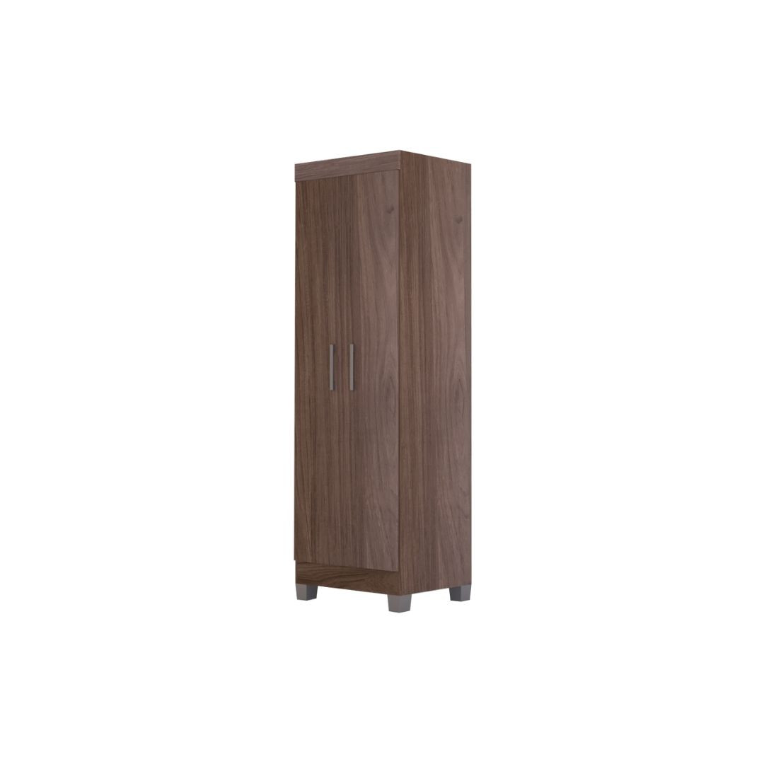 ROPERO IZZI DIONE M1 2P 189X61X46CM MATE CASTANO