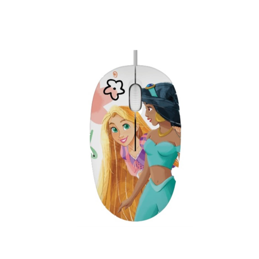 Mouse con cable | Edición Disney Princesa XTM-D406PS  Xtech