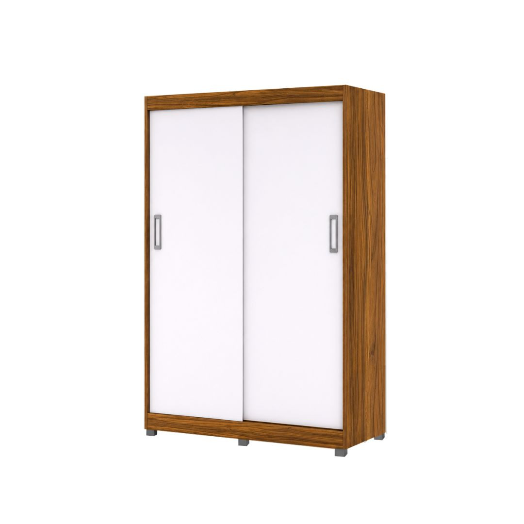 ROPERO IZZI PEGASI M3 2PC 2CI 1CF 217X130X53CM MATE ADOBE-MARFIL