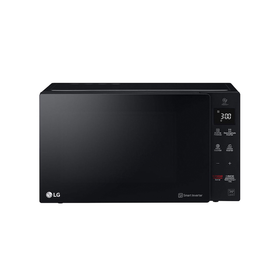 Horno Microondas LG Inverter Color Negro De 25 Lts