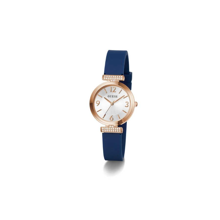 Reloj GUESS Analógico Tono Oro Rosa Azul Ladie
