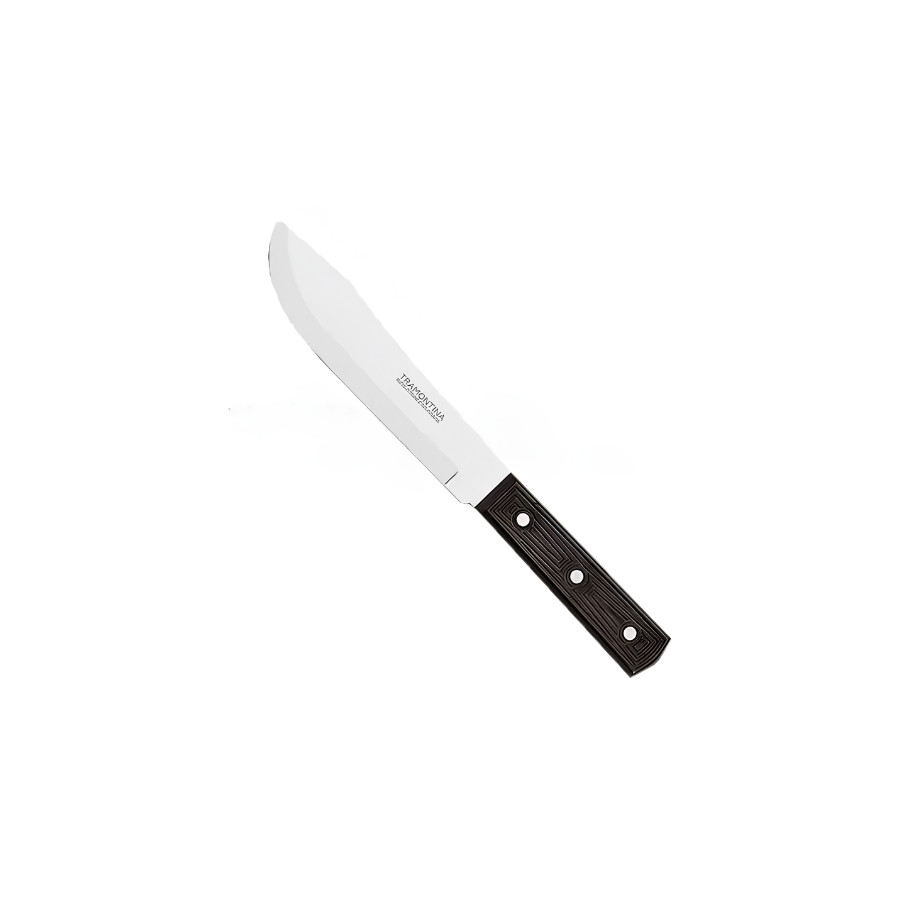 Cuchillo de Carne TRAMONTINA 6" Hoja Acero Inox Mango Negro Mod. 22920/006