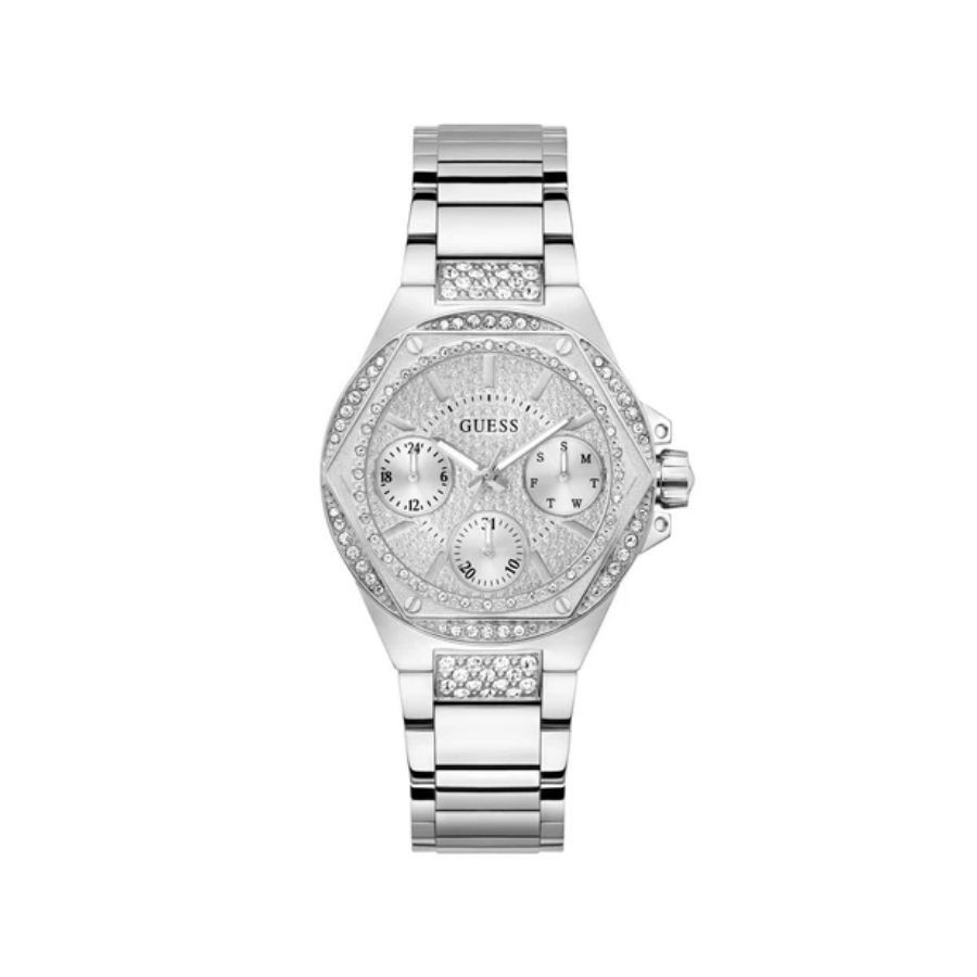 Reloj GUESS Multifunción Tono Plateado Mujer