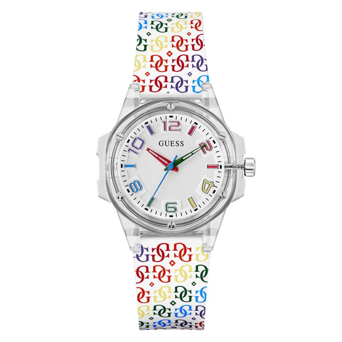 RELOJ GUESS ANALOGICO PRIDE DE ED LTDA ARCOIRIS GW0881L2