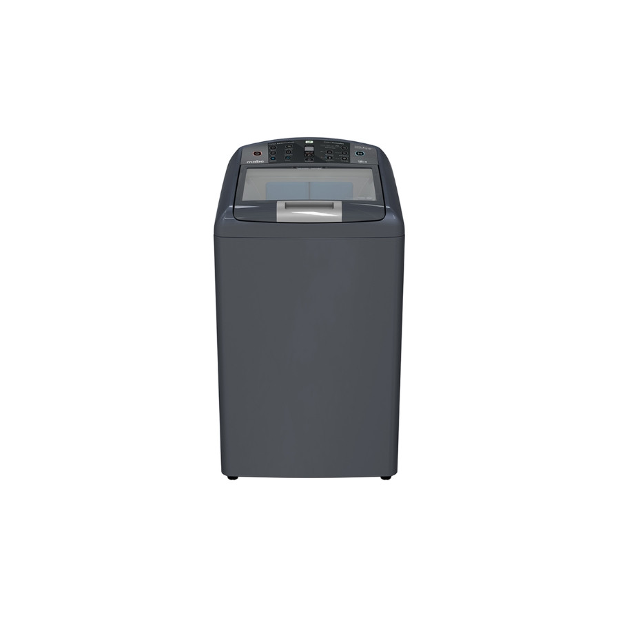 Lavadora MABE Carga Superior 18 Kg Gris